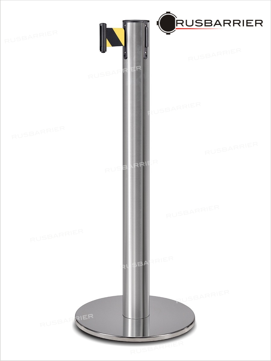 Cтойка с лентой 5 метров BSLN-117615 black/yellow