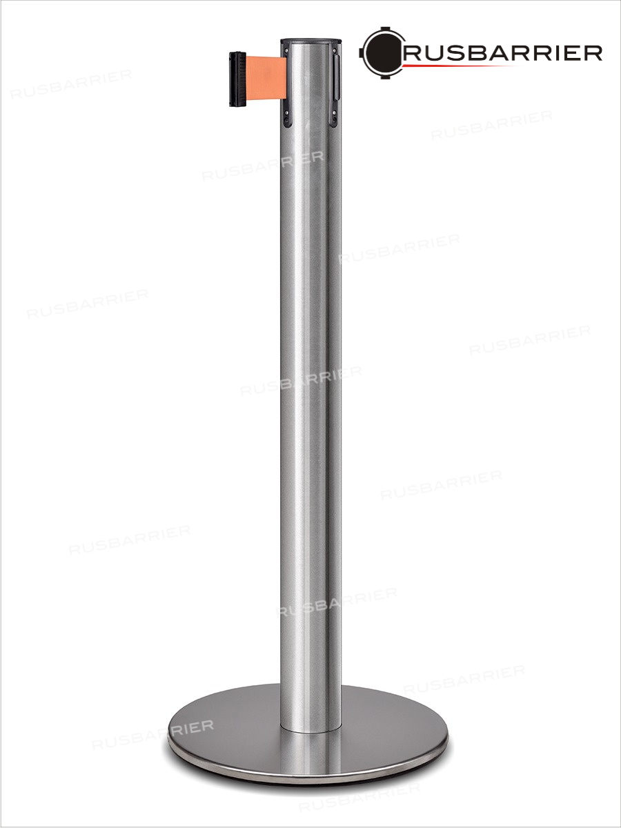 Cтойка с лентой 5 метров PSLN-217625 orange