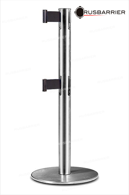 Cтойка с лентой 2 метра BS2LN-116312 black