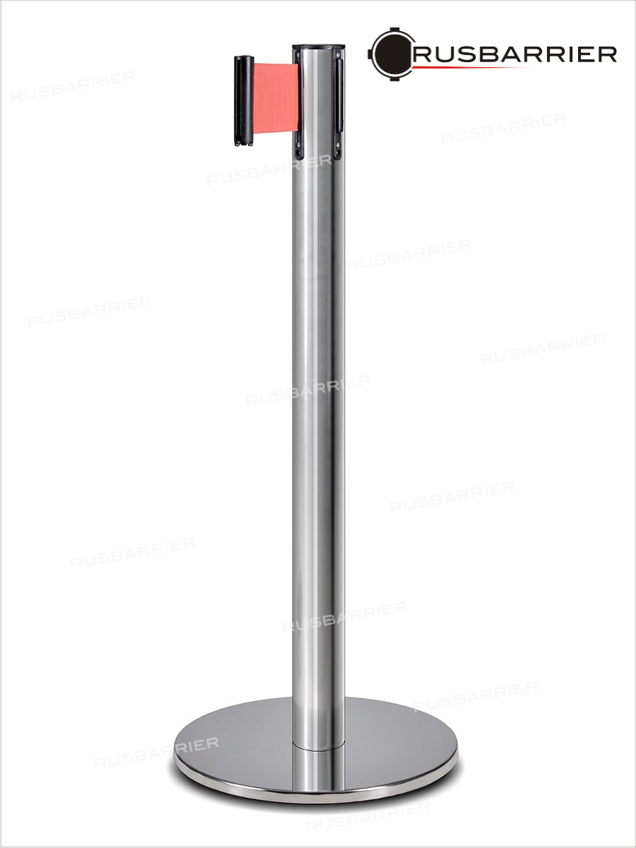 Cтойка с лентой 3 метра PSLW-116313 red