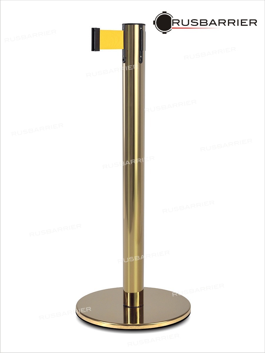 Cтойка с лентой 2 метра BSLN-416342 yellow