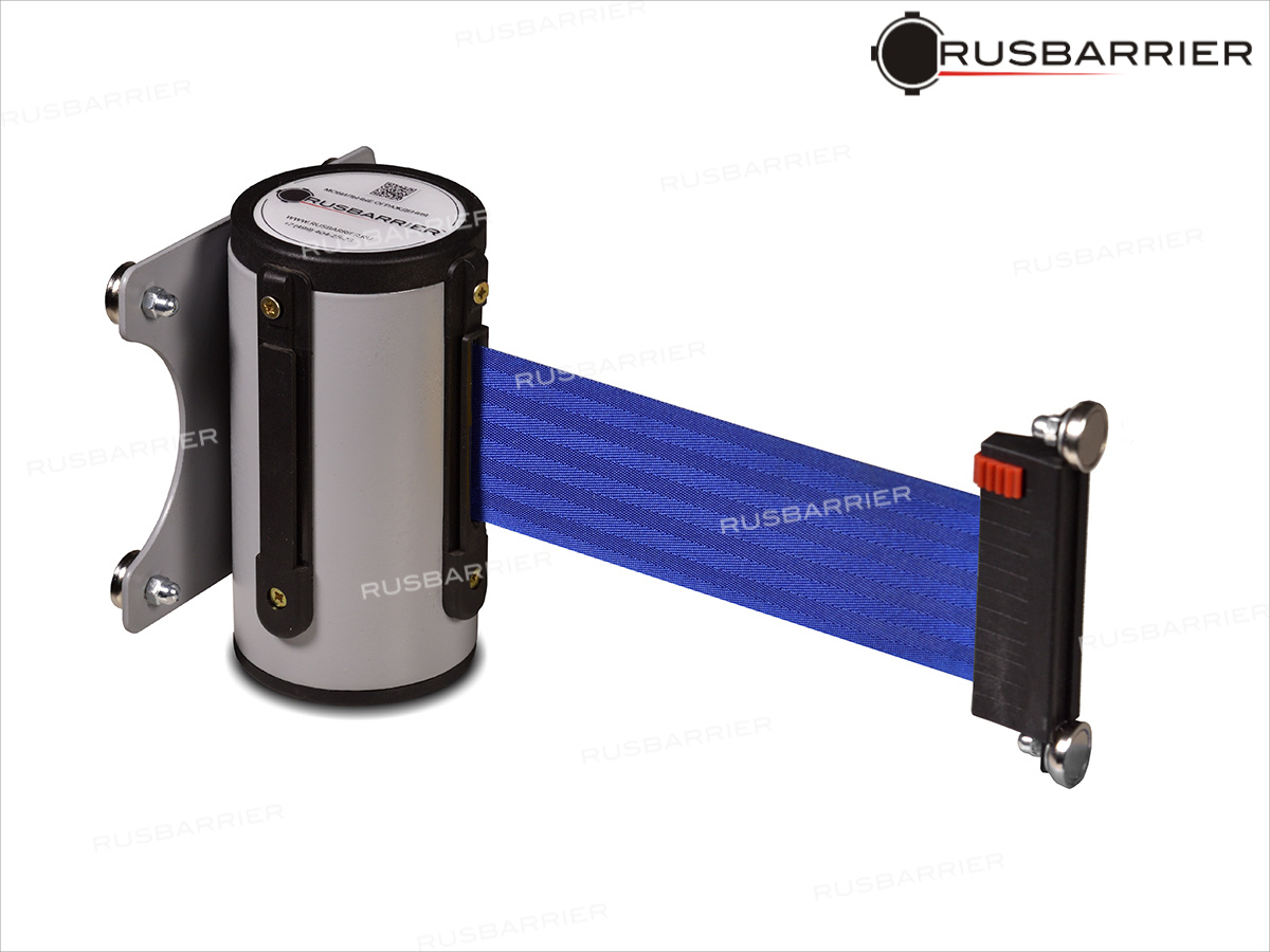 Настенный блок с магнитным креплением и лентой 3 метра MNB-36333 gray blue