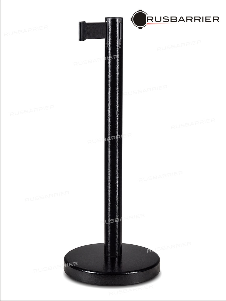 Cтойка с лентой 5 метров BSLN-327635 BLACK black