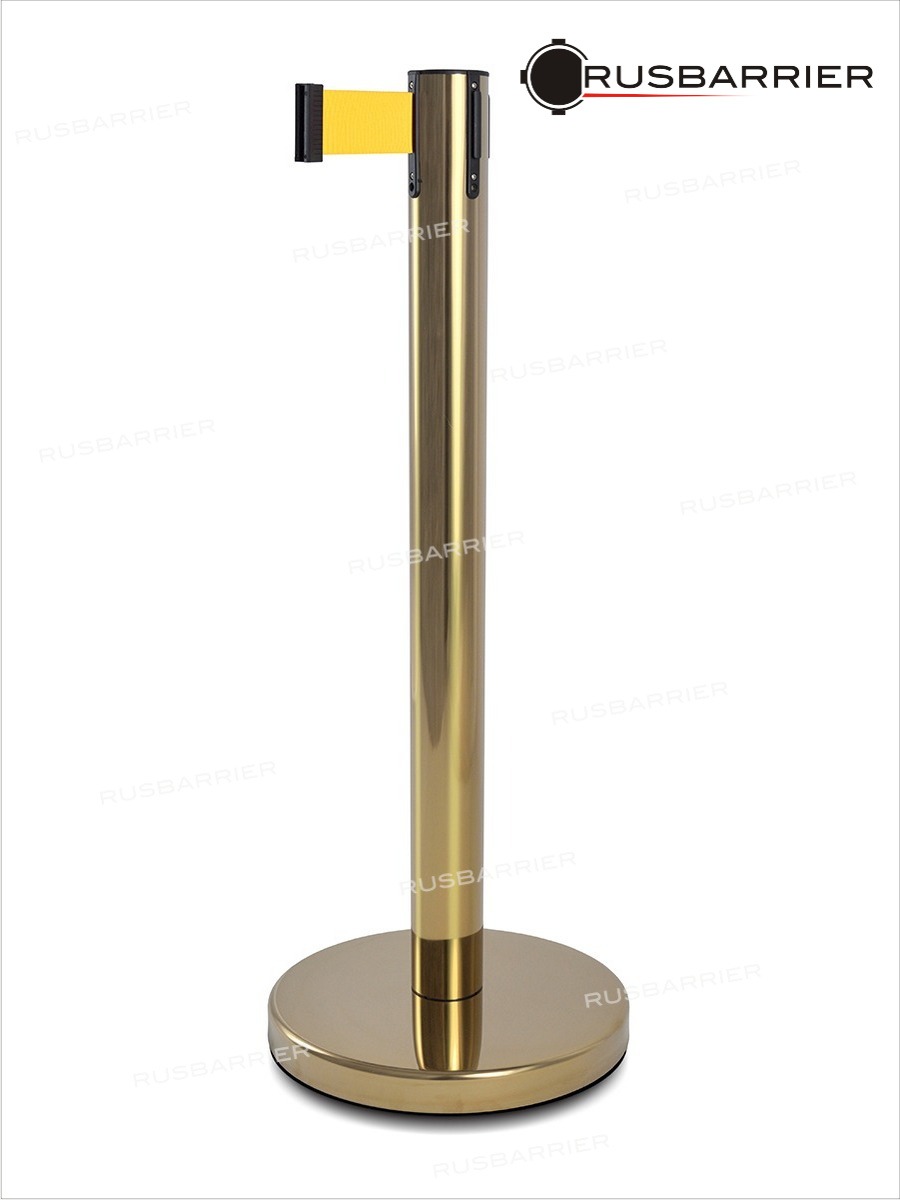 Cтойка с лентой 2 метра BSLN-426342 yellow