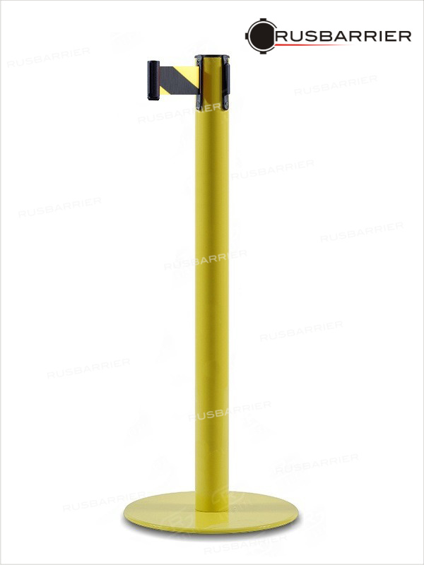 Cтойка с лентой 3 метра BSLN-316333 YELLOW yellow/black