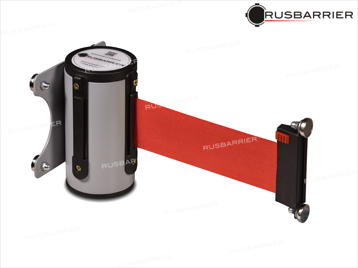 Настенный блок с магнитным креплением и лентой 5 метров MNB-37635 gray red