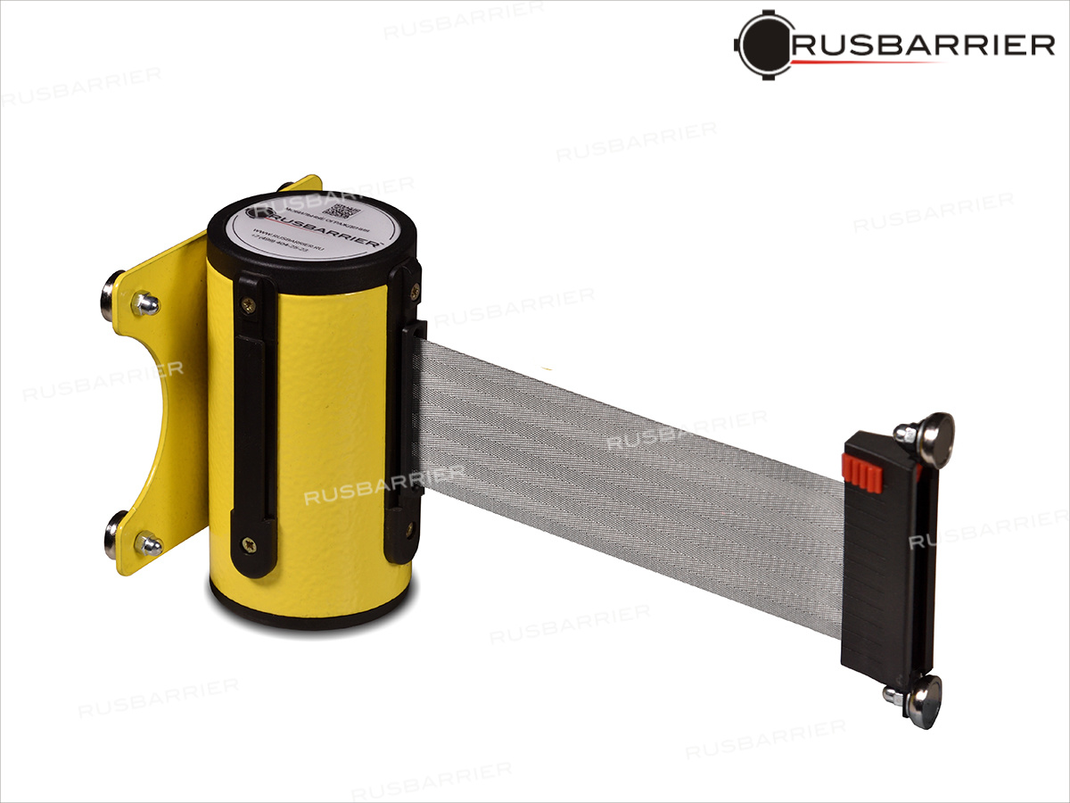 Настенный блок с магнитным креплением и лентой 5 метров MNB-37635 yellow gray