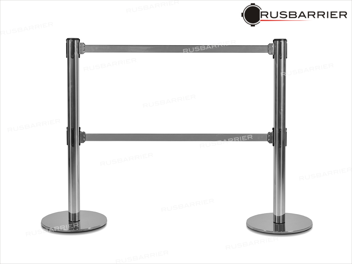 Ограждение антипаника с двойной перекладиной BP2S*2-P-1-31633 СHROME