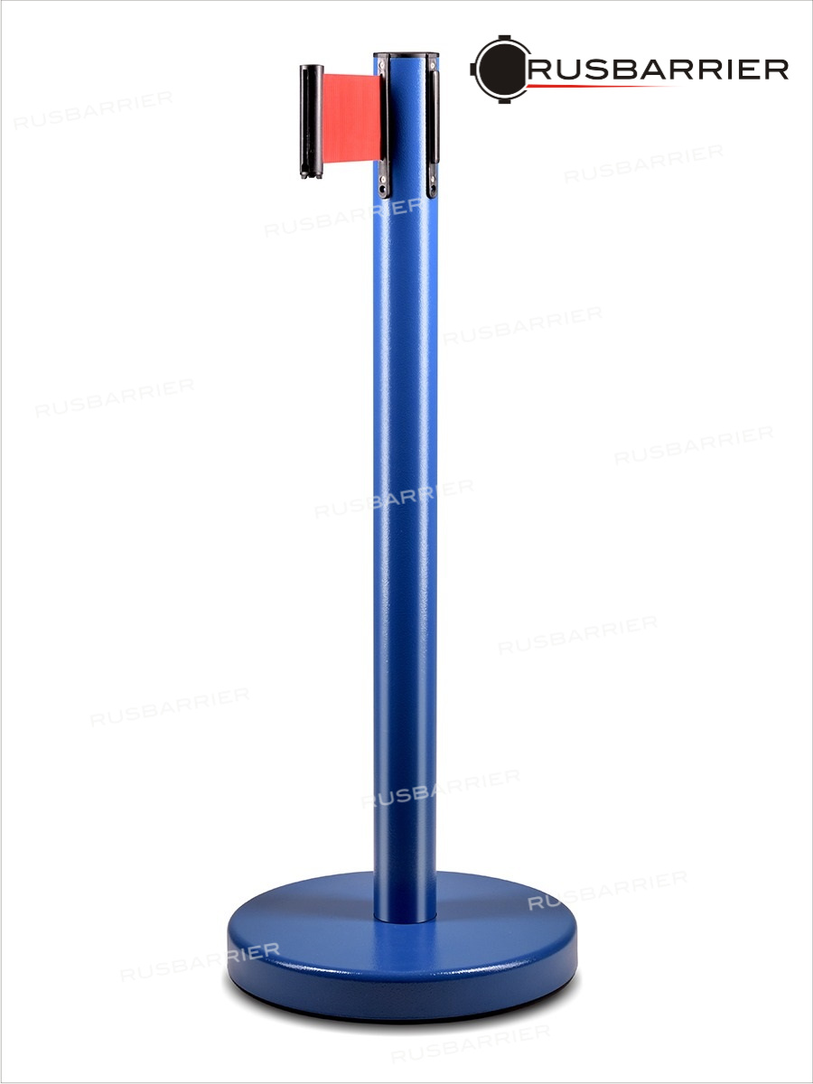 Cтойка с лентой 2 метра BSLW-326332 BLUE red