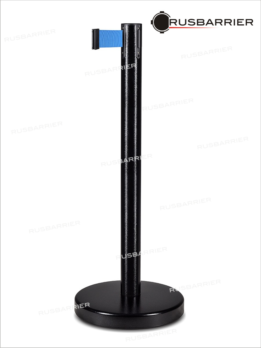 Cтойка с лентой 3 метра BSLN-326333 BLACK lt/blue