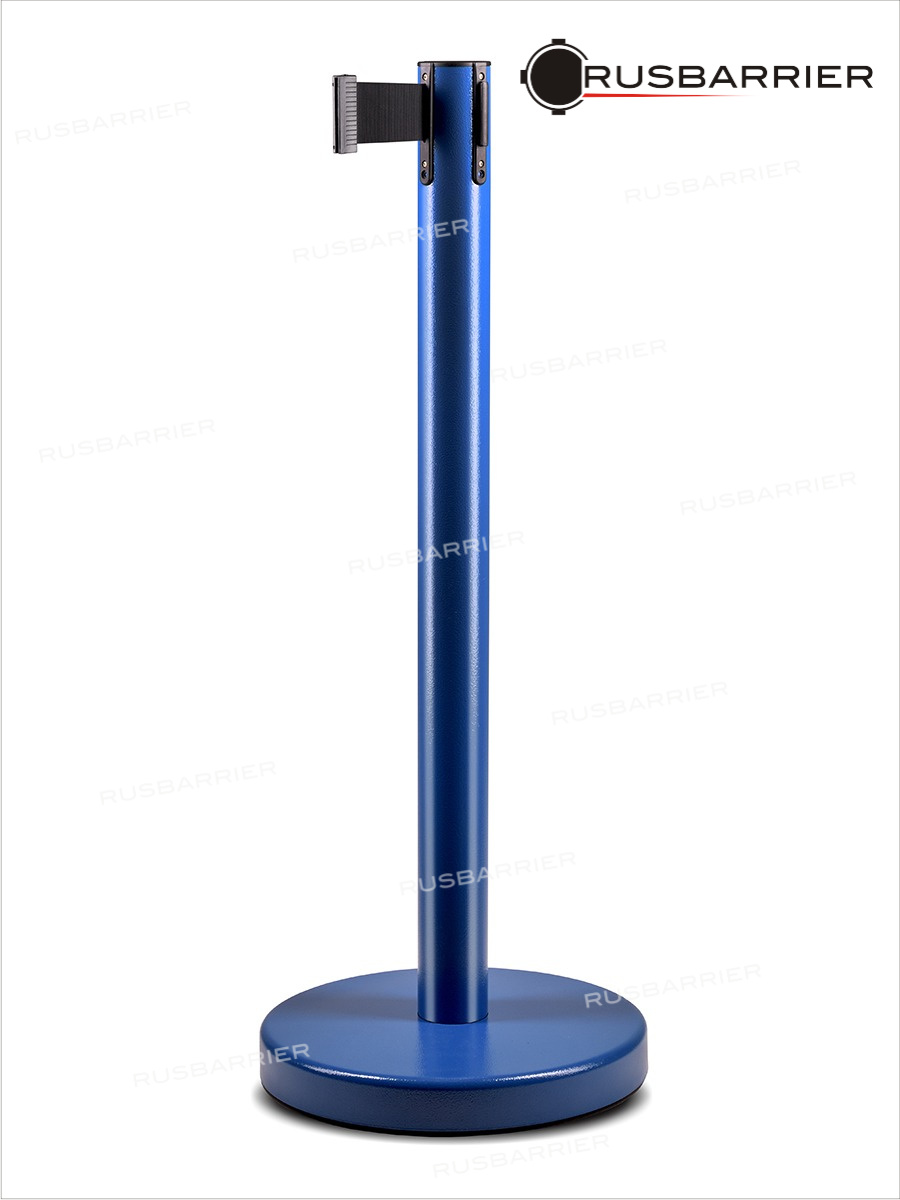 Cтойка с лентой 2 метра BSLN-326332 BLUE black