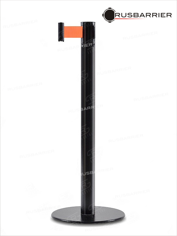 Cтойка с лентой 5 метров BSLN-317635 BLACK orange