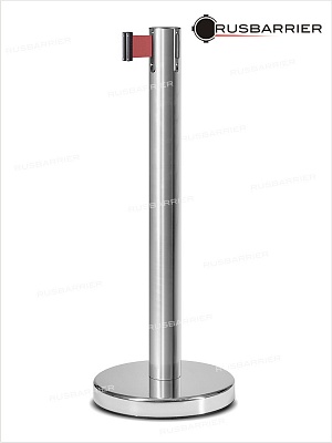 Cтойка с лентой 2 метра PSLN-126312 red