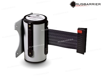 Настенный блок с лентой 3 метра NB-36333 WHITE black