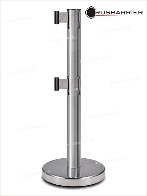 Cтойка с лентой 2 метра BS2LN-126312 grey