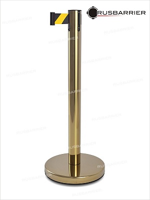 Cтойка с лентой 5 метров BSLN-427645 yellow/black