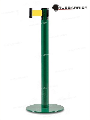 Cтойка с лентой 3 метра BSLN-316333 GREEN yellow