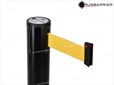 Стойка с лентой 3 метра BSLN -306333 Black yellow - Изображение 2