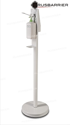 Стойка с локтевым диспенсером NSDLB-32503 WHITE