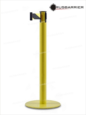 Cтойка с лентой 5 метров BSLN-317635 YELLOW yellow/black