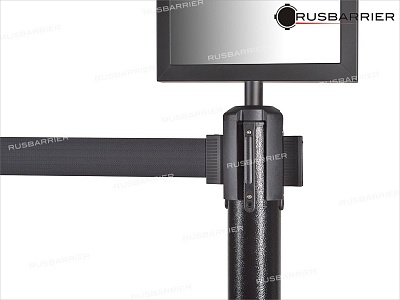 Информационная рамка RAM-3-A4_gor_d63/d76 black - Изображение 3