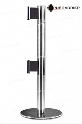 Cтойка с лентой 2 метра BS2LW-116312 black