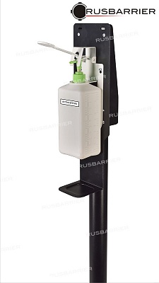 Стойка с локтевым диспенсером NSDLB-32503 BLACK - Изображение 3
