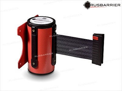 Настенный блок с лентой 3 метра NB-36333 RED black