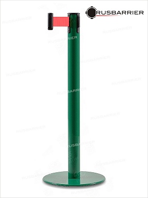 Cтойка с лентой 5 метров BSLN-317635 GREEN red
