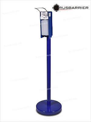 Стойка с локтевым диспенсером NSDLH-32503 BLUE