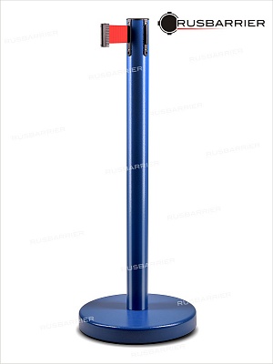 Cтойка с лентой 5 метров BSLN-327635 BLUE red