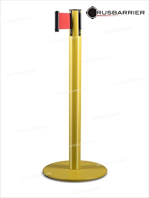 Cтойка с лентой 3 метра BSLW-316333 YELLOW red