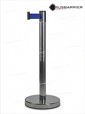 CТОЙКА С ЛЕНТОЙ 3 МЕТРА BSLN-326333 CHROME BLUE