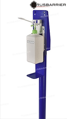 Стойка с локтевым диспенсером NSDLB-32503 BLUE - Изображение 3