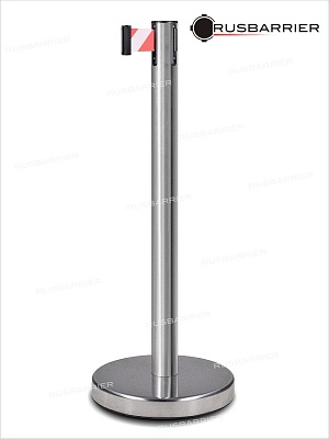Cтойка с лентой 2 метра BSLN-226322 white/red