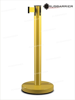 Cтойка с лентой 5 метров BSLN-327635 YELLOW yellow