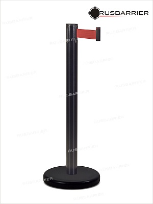 CТОЙКА С ЛЕНТОЙ 2 МЕТРА BSLN-X86332 BLACK red
