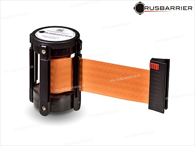Кассета с вытяжной лентой 5 метров KVL-05 orange