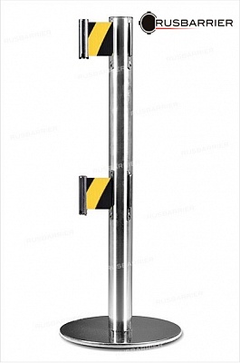 Cтойка с лентой 3 метра BS2LW-116313 yellow/black