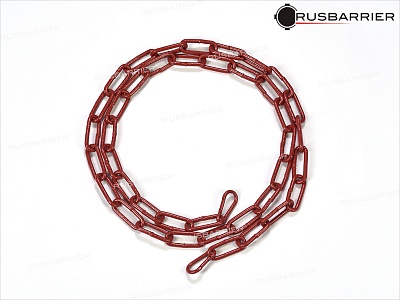 Цепь декоративная 2 метра ZD-0020 RED