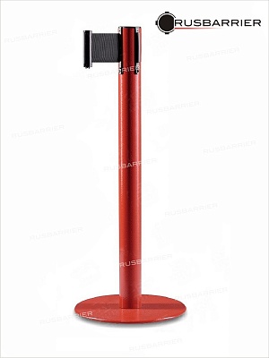 Cтойка с лентой 2 метра BSLW-316332 RED black