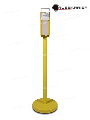 Стойка с локтевым диспенсером NSDLH-32503 YELLOW - Изображение 2