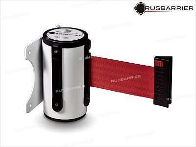 Настенный блок с лентой 2 метра NB-36332 WHITE red