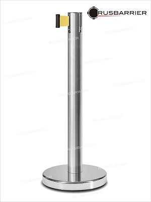 Cтойка с лентой 5 метров PSLN-127615 yellow