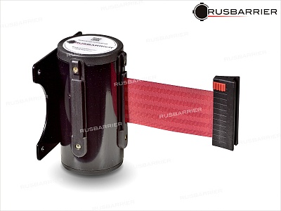 Настенный блок с лентой 3 метра NB-36333 BLACK red