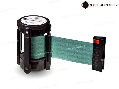 Кассета с вытяжной лентой 5 метров KVL-05 green