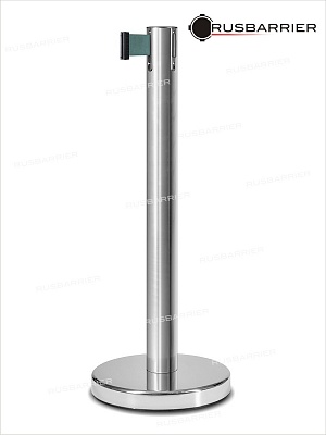 Cтойка с лентой 5 метров BSLN-127615 green