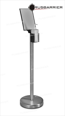Стойка для еврофлакона с информационной рамкой BSEFA4-22502