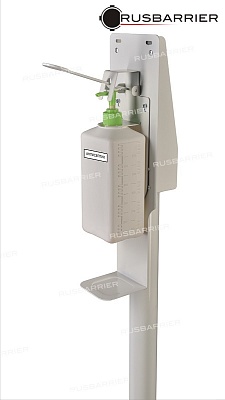 Стойка с локтевым диспенсером NSDLB-32503 WHITE - Изображение 3