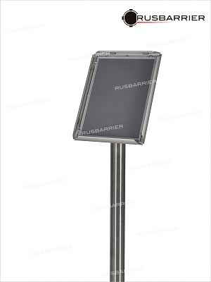 Стойка с клик-рамкой A4 BSKA4-32503 GREY - Изображение 4